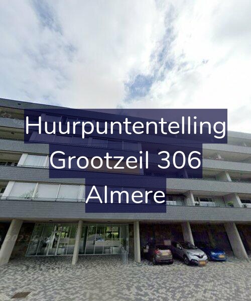 Foto gevel Huurpuntentelling voor Grootzeil 306, Almere
