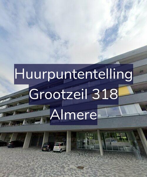 Foto gevel Huurpuntentelling voor Grootzeil 318, Almere