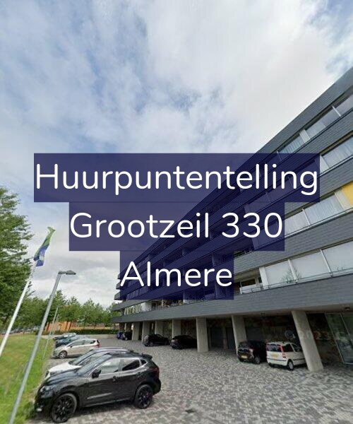Foto gevel Huurpuntentelling voor Grootzeil 330, Almere