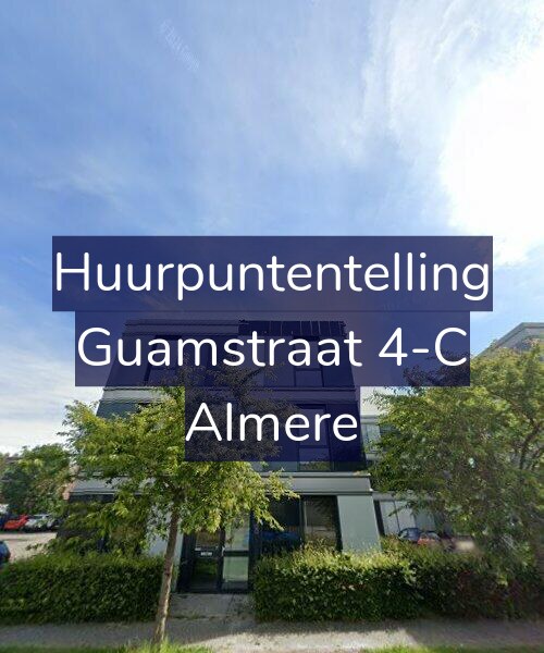 Foto gevel Huurpuntentelling voor Guamstraat 4-C, Almere