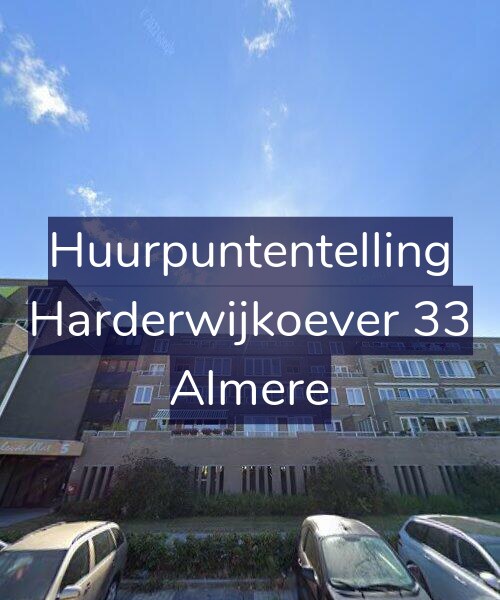 Foto gevel Huurpuntentelling voor Harderwijkoever 33, Almere