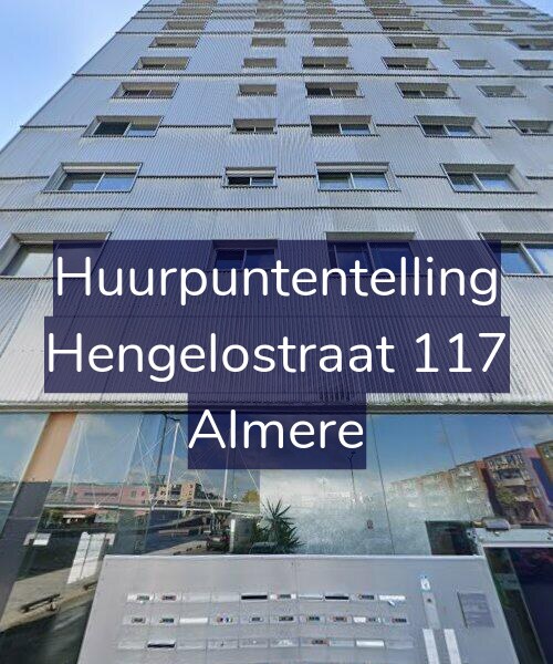 Foto gevel Huurpuntentelling voor Hengelostraat 117, Almere