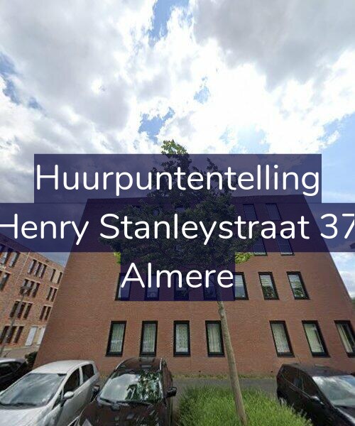 Foto gevel Huurpuntentelling voor Henry Stanleystraat 37, Almere
