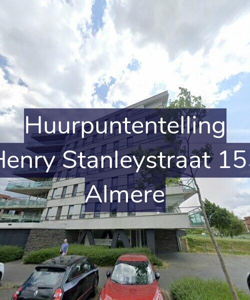 Foto gevel Huurpuntentelling voor Henry Stanleystraat 155, Almere