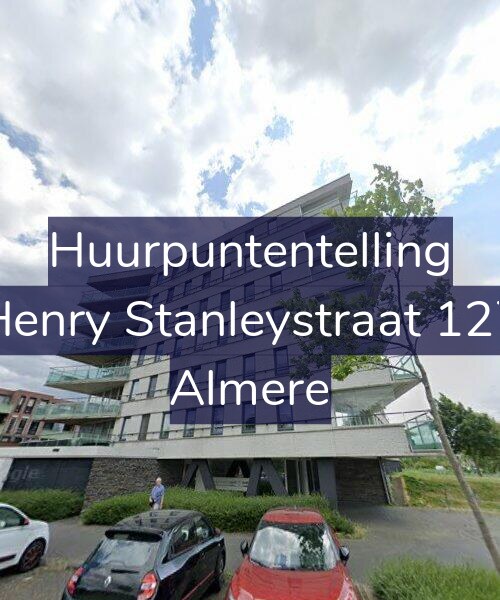 Foto gevel Huurpuntentelling voor Henry Stanleystraat 127, Almere