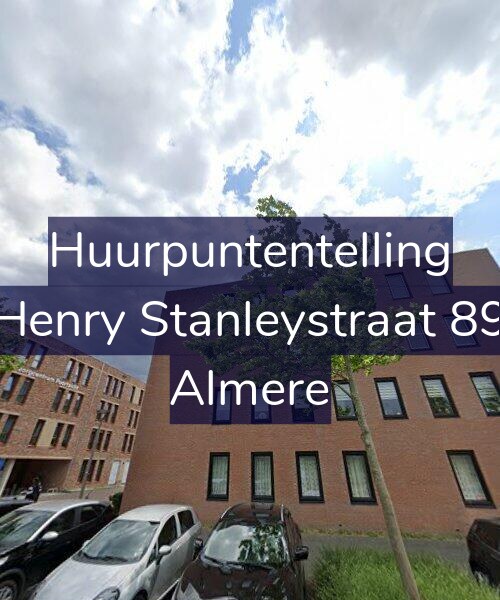 Foto gevel Huurpuntentelling voor Henry Stanleystraat 89, Almere