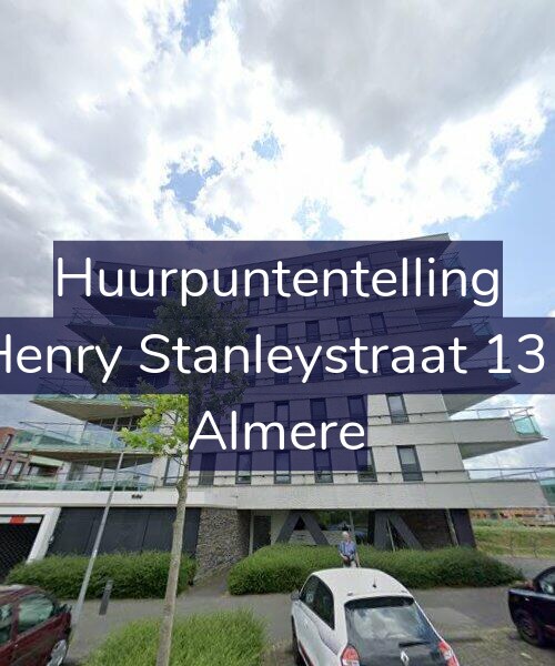 Foto gevel Huurpuntentelling voor Henry Stanleystraat 131, Almere