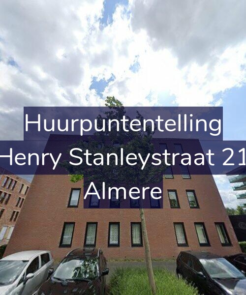 Foto gevel Huurpuntentelling voor Henry Stanleystraat 21, Almere