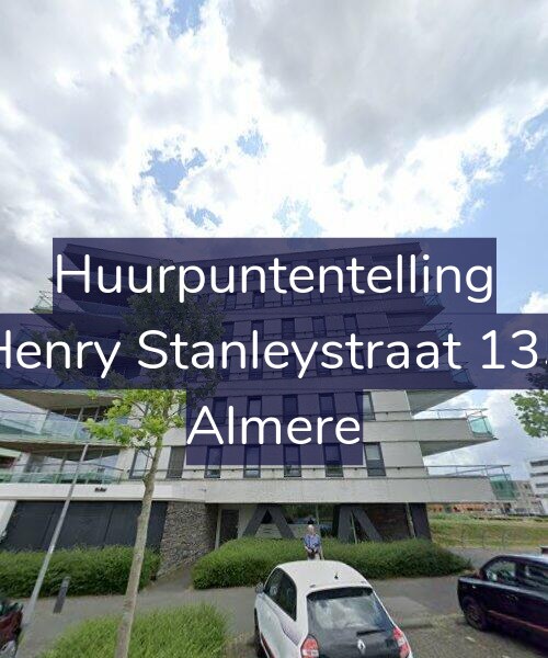 Foto gevel Huurpuntentelling voor Henry Stanleystraat 135, Almere