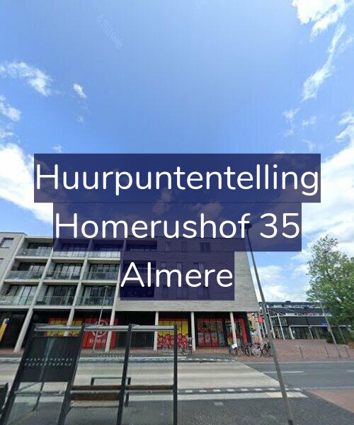 Foto gevel Huurpuntentelling voor Homerushof 35, Almere