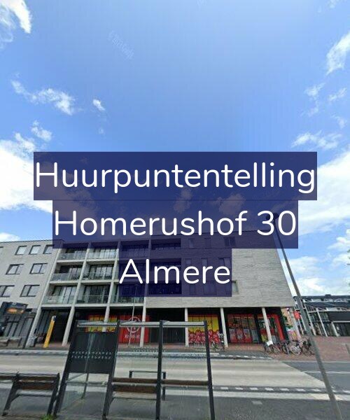 Foto gevel Huurpuntentelling voor Homerushof 30, Almere