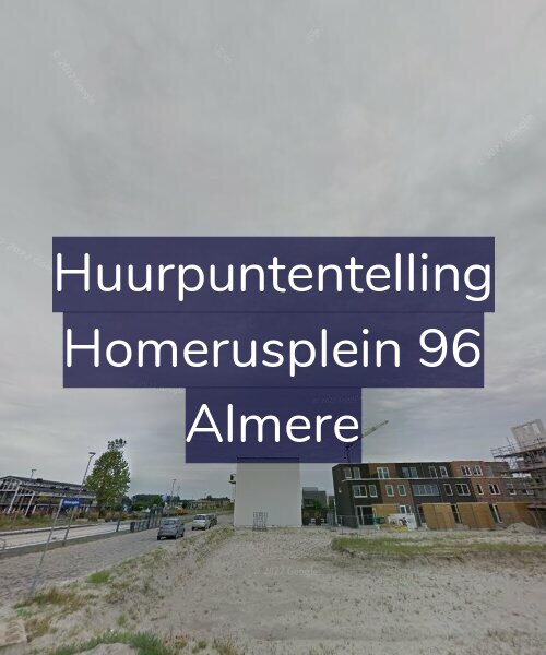 Foto gevel Huurpuntentelling voor Homerusplein 96, Almere