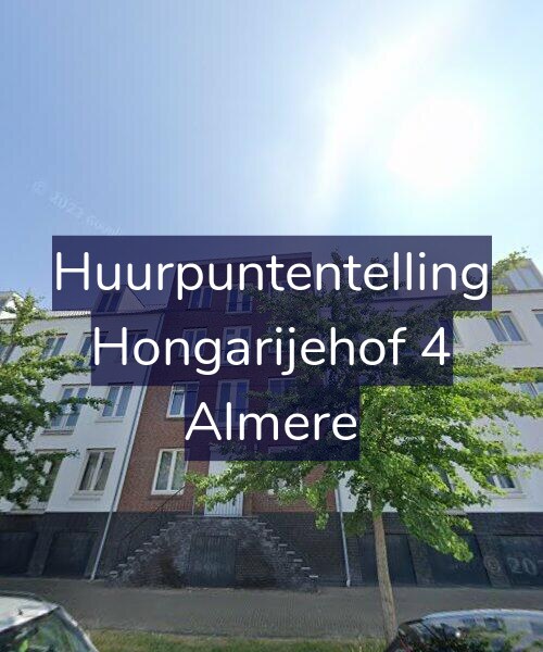 Foto gevel Huurpuntentelling voor Hongarijehof 4, Almere