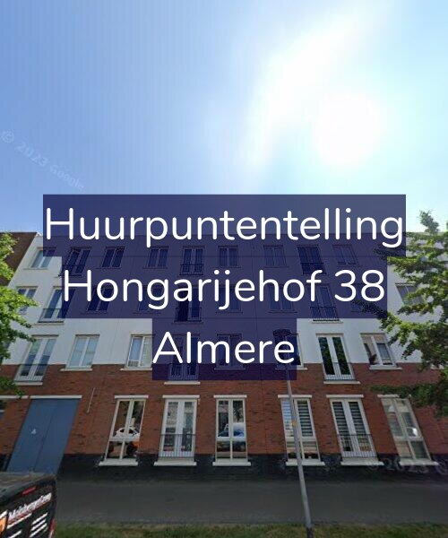 Foto gevel Huurpuntentelling voor Hongarijehof 38, Almere