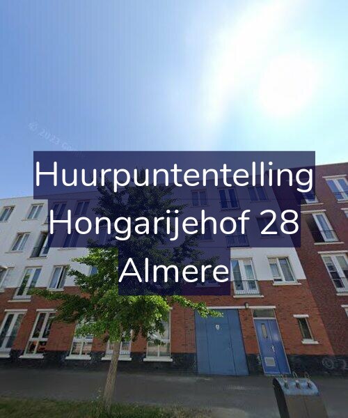 Foto gevel Huurpuntentelling voor Hongarijehof 28, Almere
