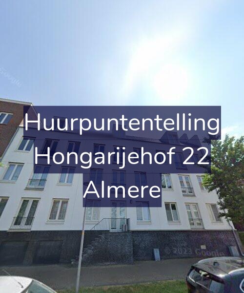 Foto gevel Huurpuntentelling voor Hongarijehof 22, Almere