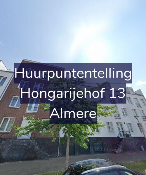 Foto gevel Huurpuntentelling voor Hongarijehof 13, Almere