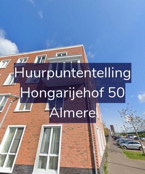 Foto gevel Huurpuntentelling voor Hongarijehof 50, Almere