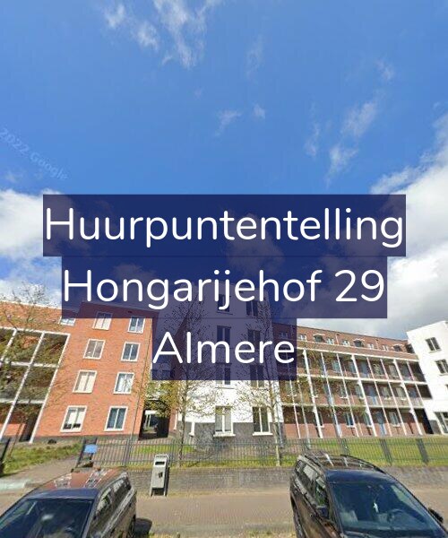Foto gevel Huurpuntentelling voor Hongarijehof 29, Almere