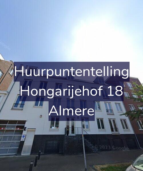 Foto gevel Huurpuntentelling voor Hongarijehof 18, Almere
