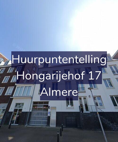Foto gevel Huurpuntentelling voor Hongarijehof 17, Almere