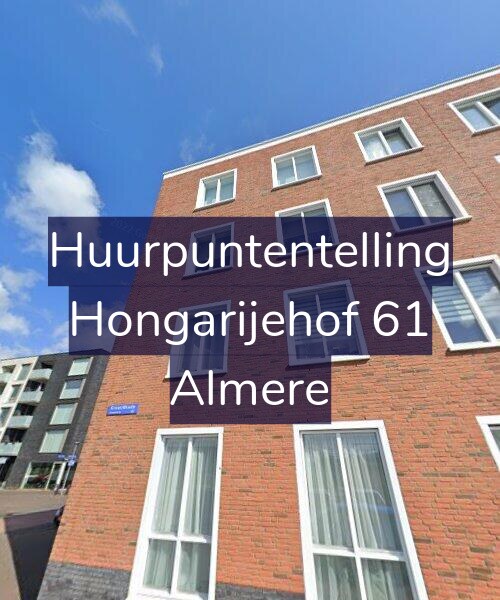 Foto gevel Huurpuntentelling voor Hongarijehof 61, Almere