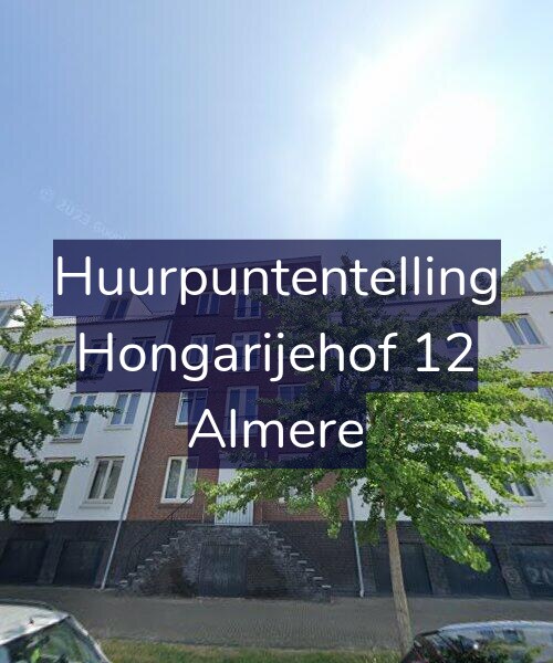 Foto gevel Huurpuntentelling voor Hongarijehof 12, Almere