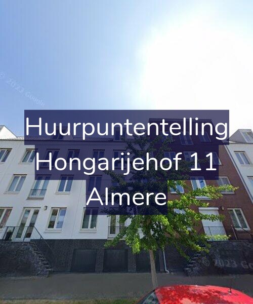 Foto gevel Huurpuntentelling voor Hongarijehof 11, Almere