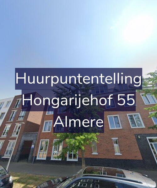 Foto gevel Huurpuntentelling voor Hongarijehof 55, Almere