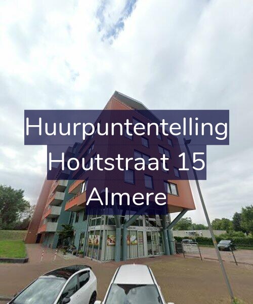 Foto gevel Huurpuntentelling voor Houtstraat 15, Almere
