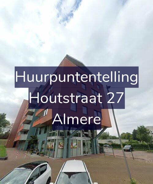 Foto gevel Huurpuntentelling voor Houtstraat 27, Almere