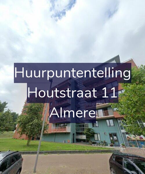 Foto gevel Huurpuntentelling voor Houtstraat 11, Almere