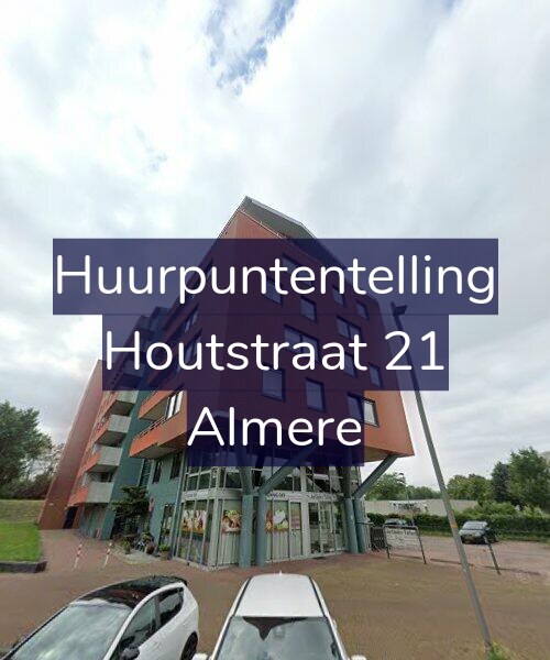 Foto gevel Huurpuntentelling voor Houtstraat 21, Almere