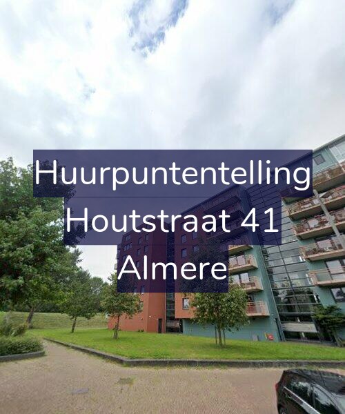 Foto gevel Huurpuntentelling voor Houtstraat 41, Almere