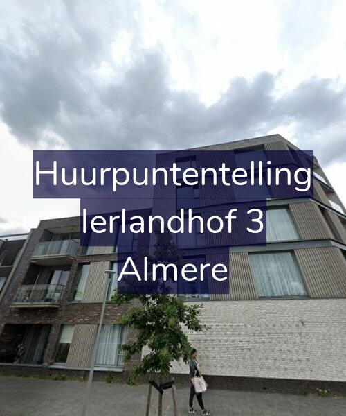 Foto gevel Huurpuntentelling voor Ierlandhof 3, Almere