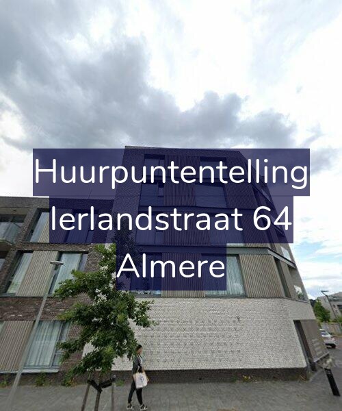 Foto gevel Huurpuntentelling voor Ierlandstraat 64, Almere