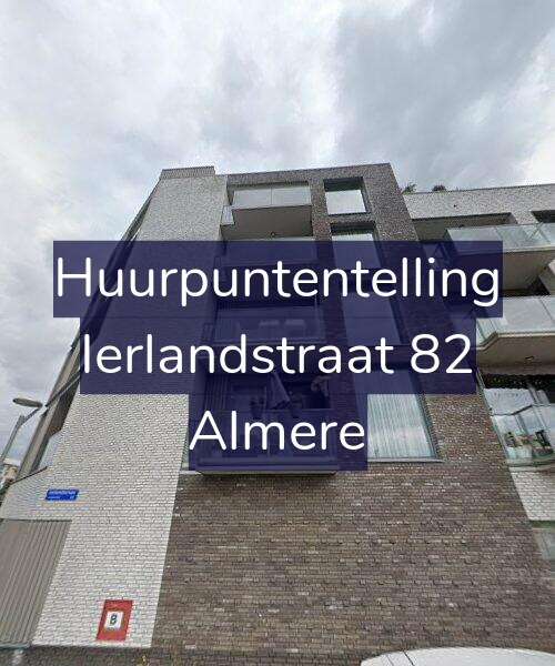 Foto gevel Huurpuntentelling voor Ierlandstraat 82, Almere