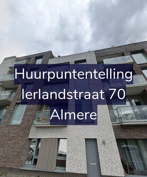 Foto gevel Huurpuntentelling voor Ierlandstraat 70, Almere