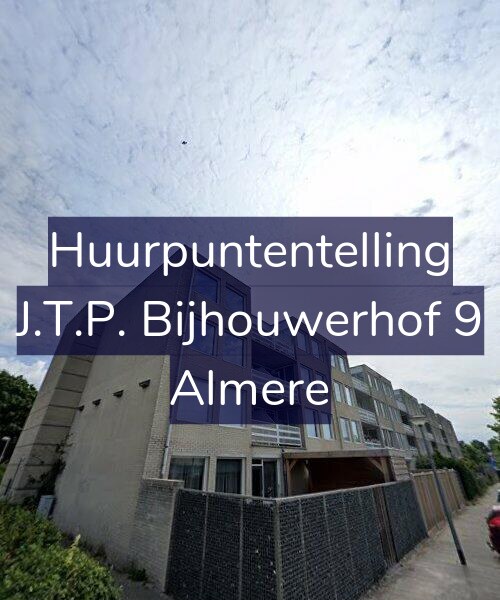 Foto gevel Huurpuntentelling voor J.T.P. Bijhouwerhof 9, Almere