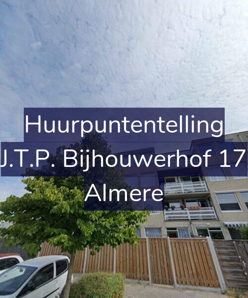 Foto gevel Huurpuntentelling voor J.T.P. Bijhouwerhof 17, Almere