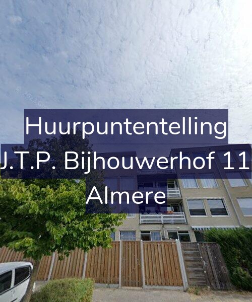 Foto gevel Huurpuntentelling voor J.T.P. Bijhouwerhof 11, Almere