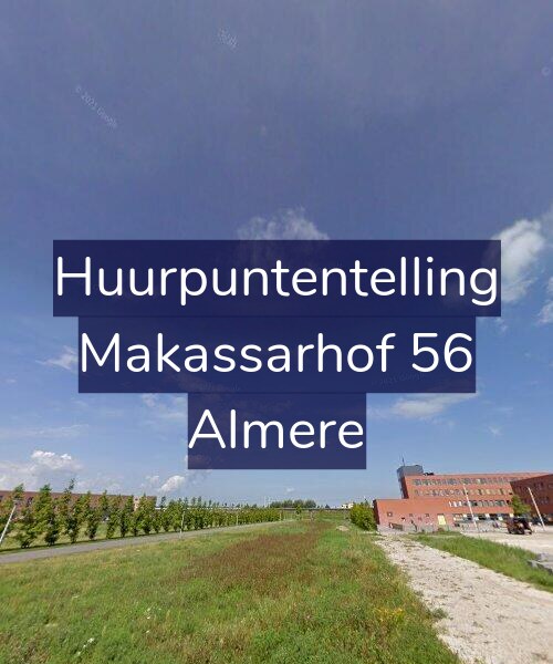 Foto gevel Huurpuntentelling voor Makassarhof 56, Almere