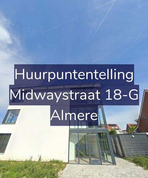 Foto gevel Huurpuntentelling voor Midwaystraat 18-G, Almere