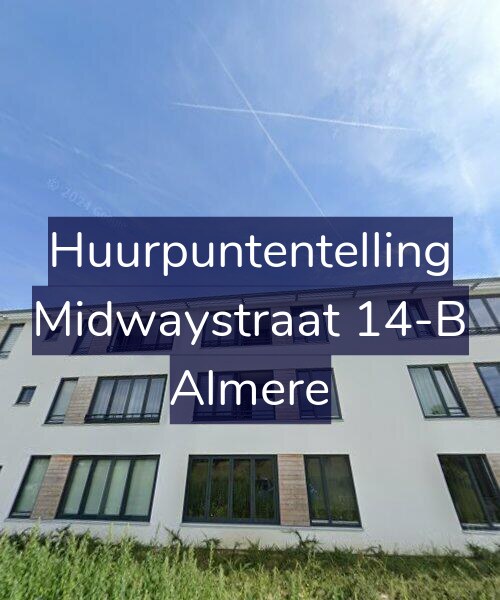 Foto gevel Huurpuntentelling voor Midwaystraat 14-B, Almere