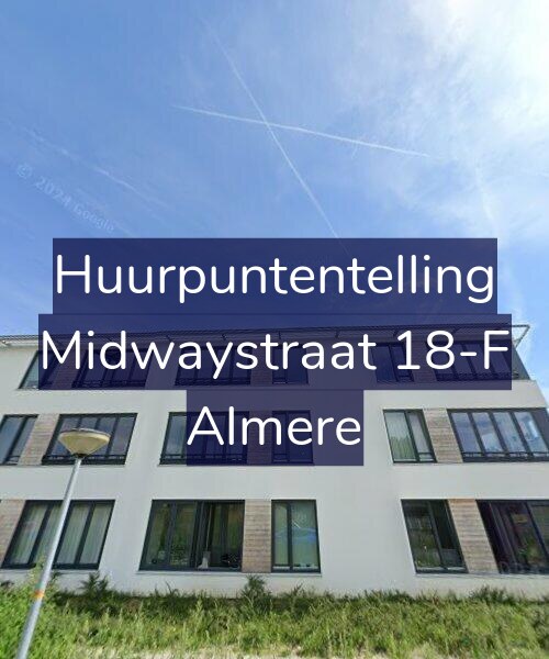 Foto gevel Huurpuntentelling voor Midwaystraat 18-F, Almere