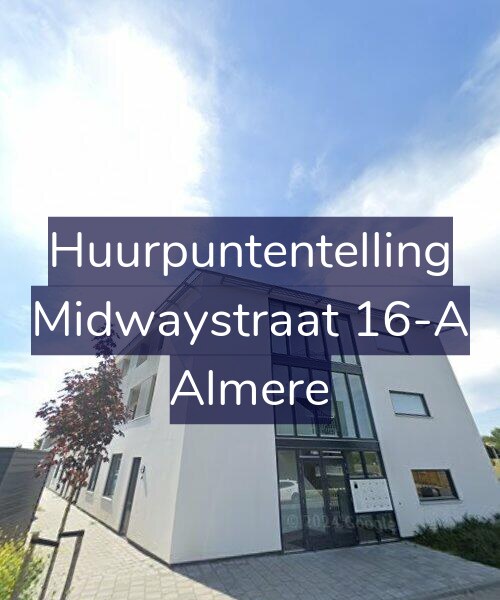 Foto gevel Huurpuntentelling voor Midwaystraat 16-A, Almere