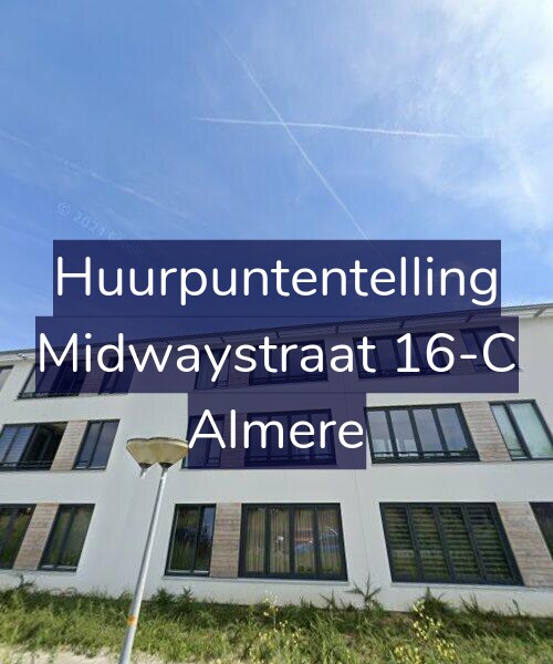 Foto gevel Huurpuntentelling voor Midwaystraat 16-C, Almere