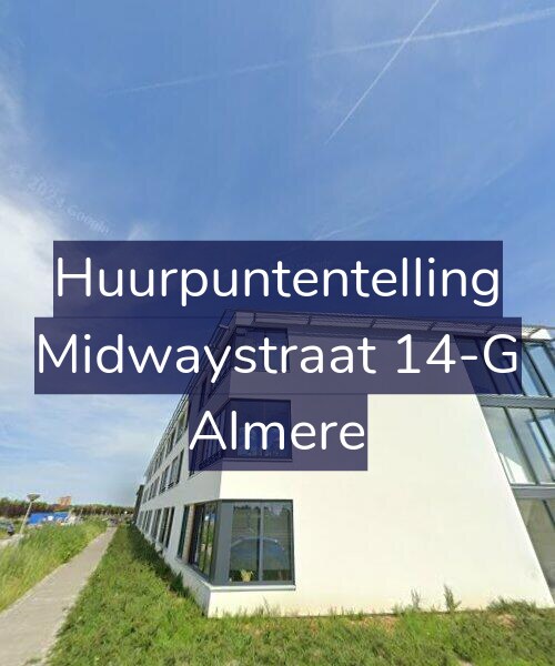 Foto gevel Huurpuntentelling voor Midwaystraat 14-G, Almere