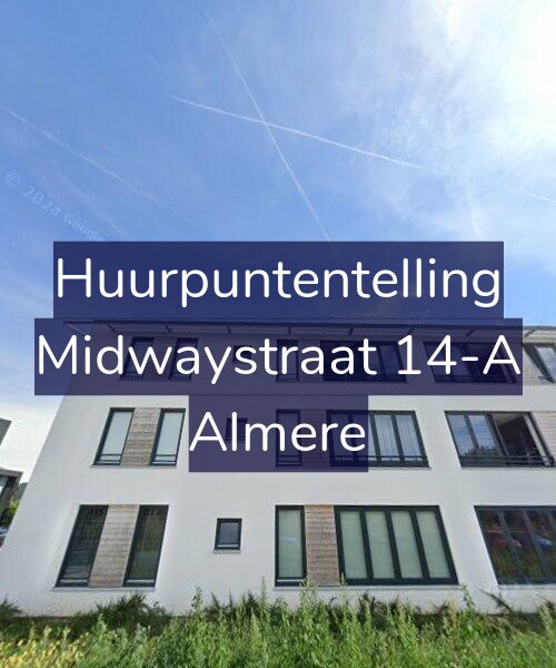 Foto gevel Huurpuntentelling voor Midwaystraat 14-A, Almere