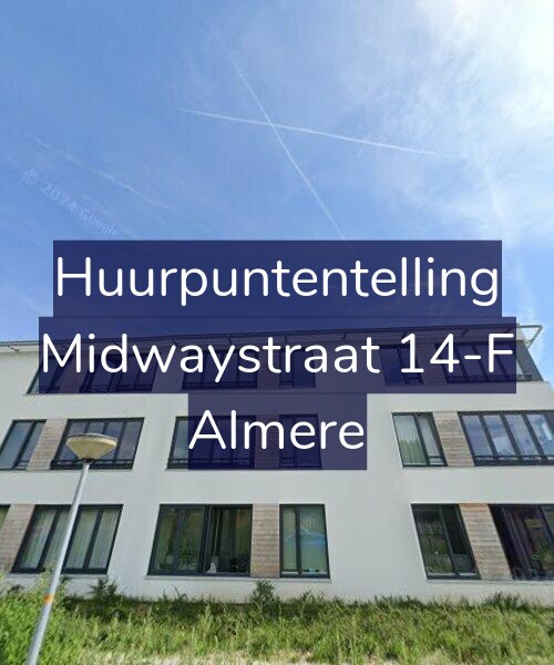 Foto gevel Huurpuntentelling voor Midwaystraat 14-F, Almere